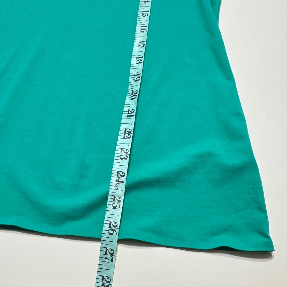 Lauren Ralph Lauren Short Sleeve Scoop Neck Tee Women XL Soft Lightweight Fitted - Picture 9 of 9